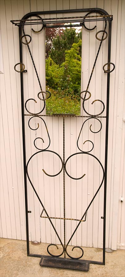 Porte-manteaux + miroir